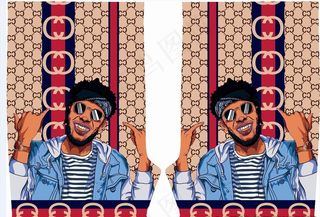 大牌 数码 印花 高清 男装图片