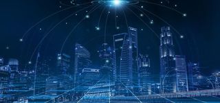 科技城市背景图片