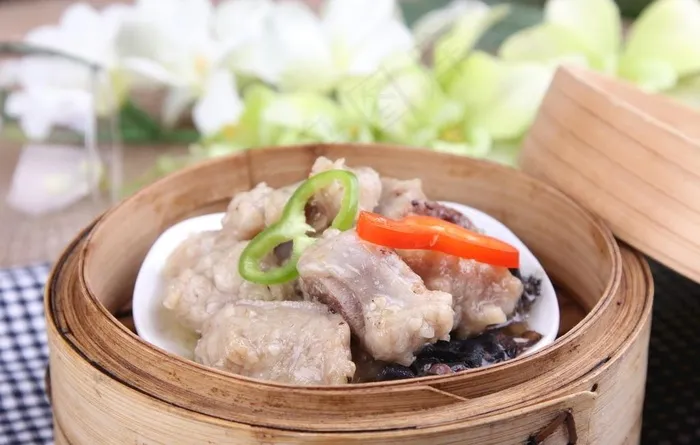 豉汁蒸排骨图片
