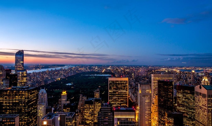 城市夜景图片