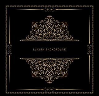 矢量欧式花纹图片