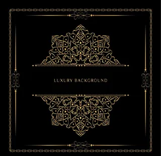 矢量欧式花纹图片