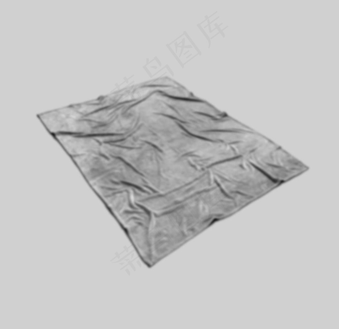 毛巾贴图样机图片