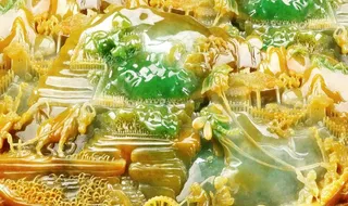 玉雕背景墙图片