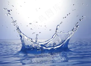 水花溅起图片