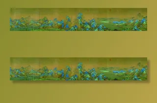 千里江山图全卷B段图片