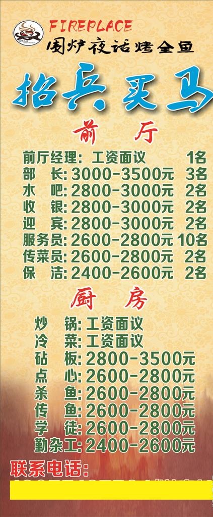 招聘图片(210X297)cdr矢量模版下载