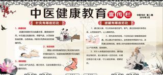 健康宣传栏展板图片
