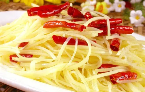 酸辣土豆丝图片 酸辣土豆丝图片