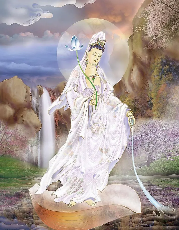 三十三观音之一叶观音图片