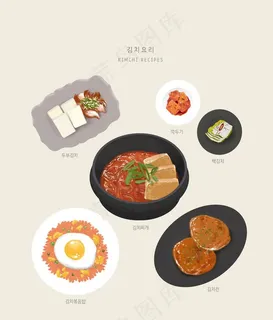 手绘美食海报图片 手绘美食海报图片