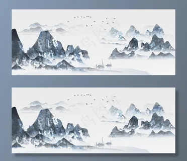水墨山水图片 水墨山水图片