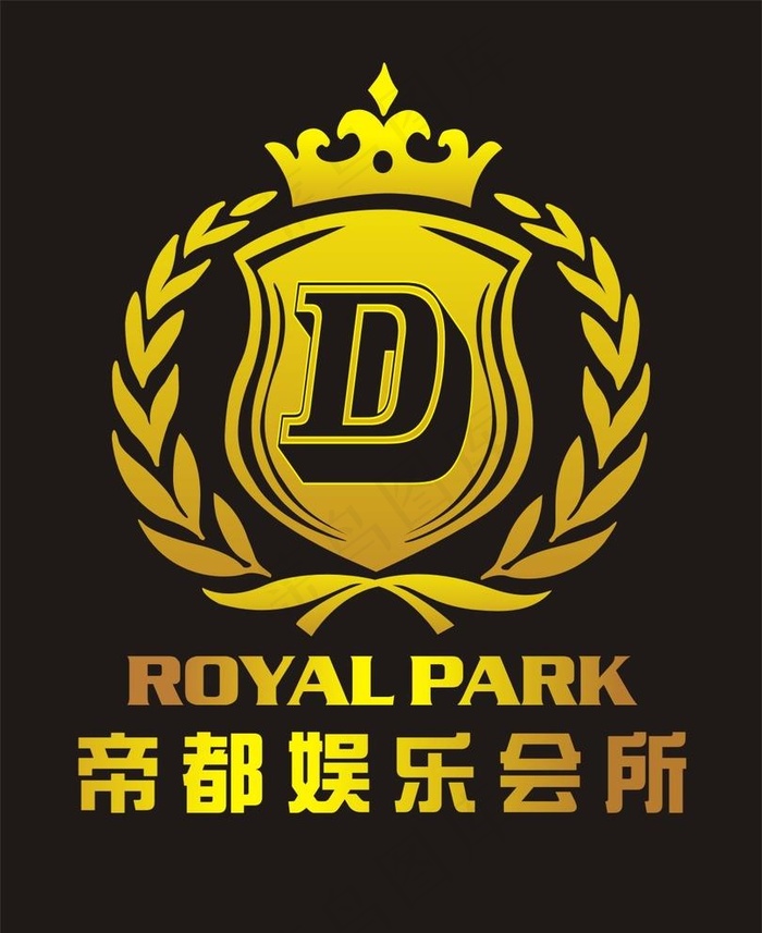 娱乐会所徽标图片cdr矢量模版下载