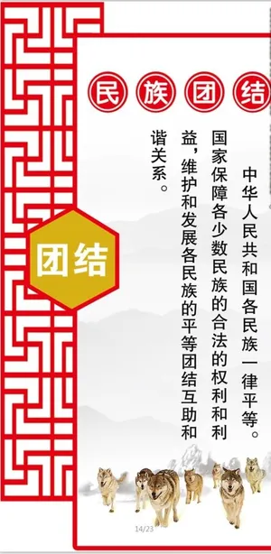 民族团结标语图片