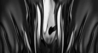 黑色绸缎液体合成背景图片