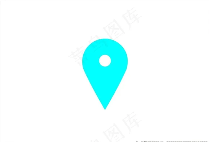 地标图标图片cdr矢量模版下载