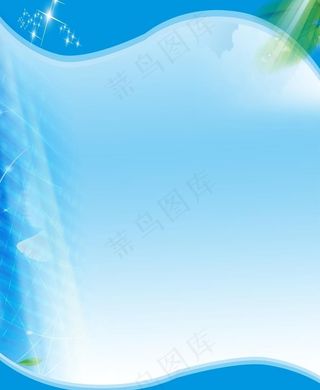 蓝色展板背景图片