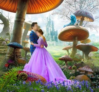 爱丽丝梦游仙境PSD图片