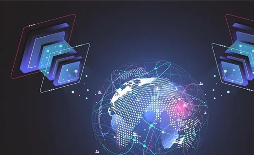 酷炫舞台背景图片