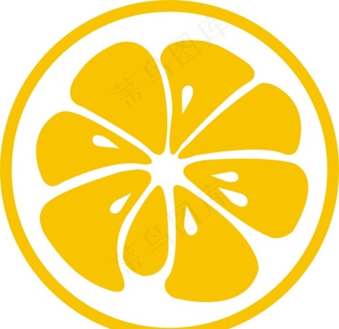 柚子简化图片