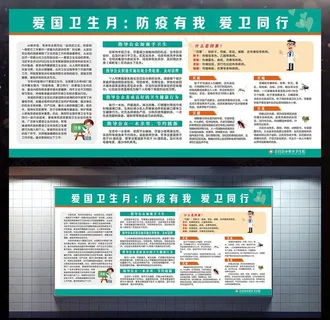 爱国卫生月宣传栏图片