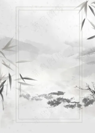 水墨背景图片