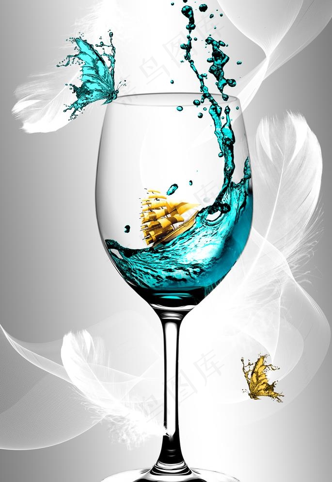 酒杯图片