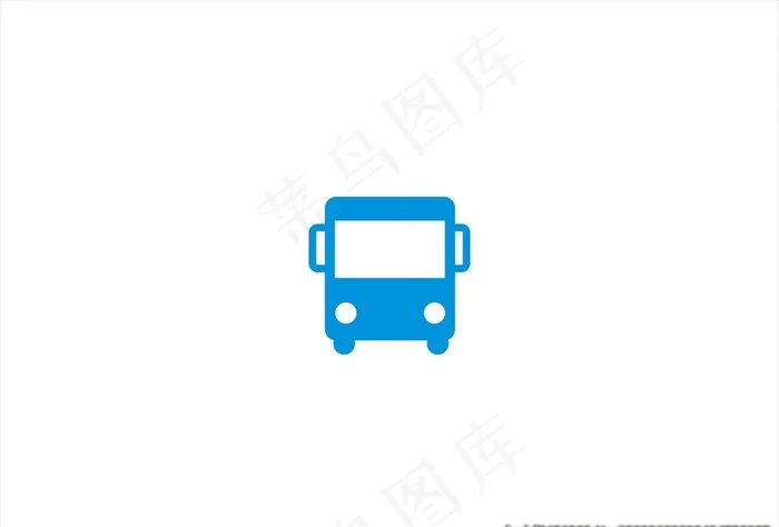 公交车图标图片cdr矢量模版下载