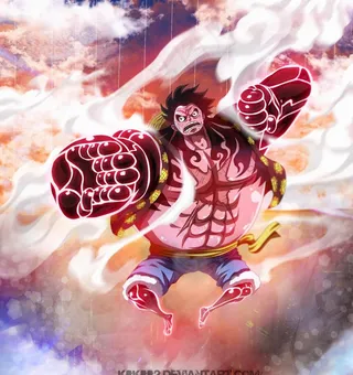 海贼王路飞四档形态图片