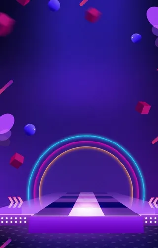 双十一光感背景图图片