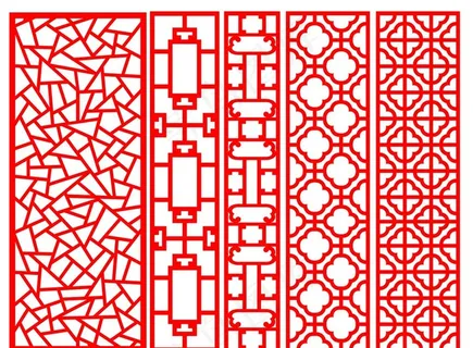 雕刻花纹 镂空花纹图片