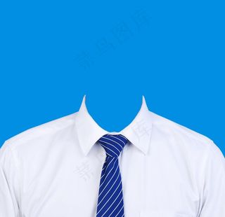 男领带证件照图片