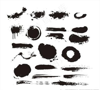 中国风笔触图片