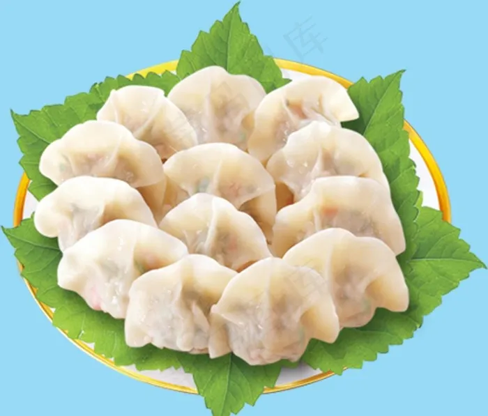 饺子图片psd模版下载