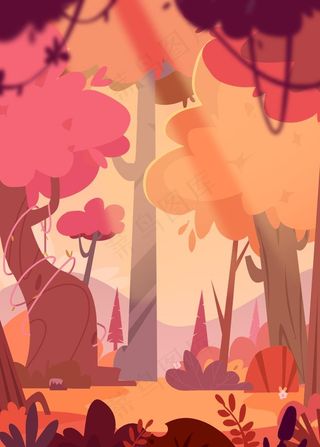 手绘卡通背景图片