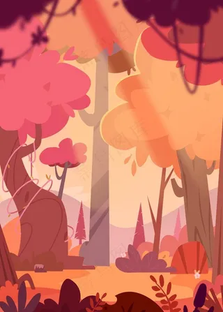 手绘卡通背景图片