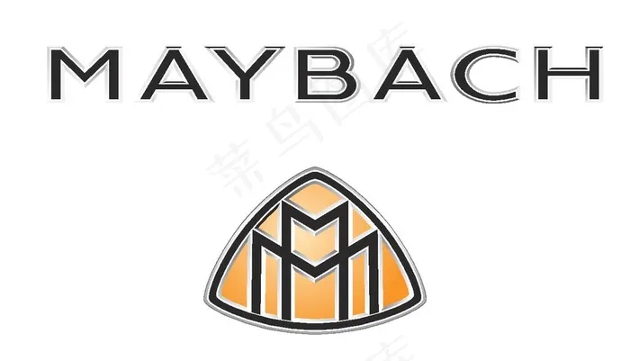 迈巴赫LOGO图片ai矢量模版下载