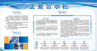 企业公示栏图片