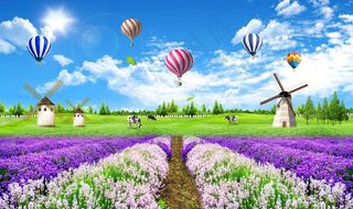 风景背景墙图片