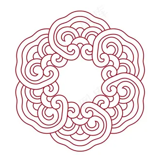 中国风底纹花纹背景图案复古图片