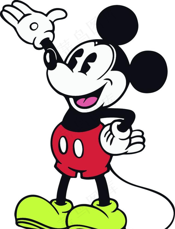 矢量米老鼠图片