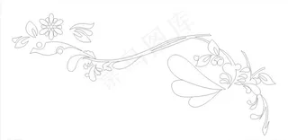 矢量梳子图案图片