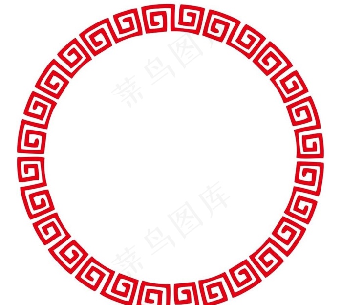 矢量圆形回形纹图片cdr矢量模版下载