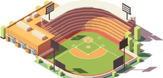 卡通城市建筑图片