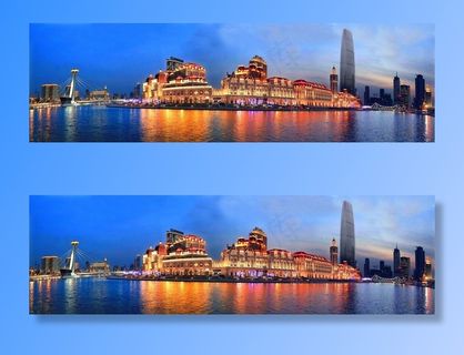 津湾广场全景图(非高清)图片