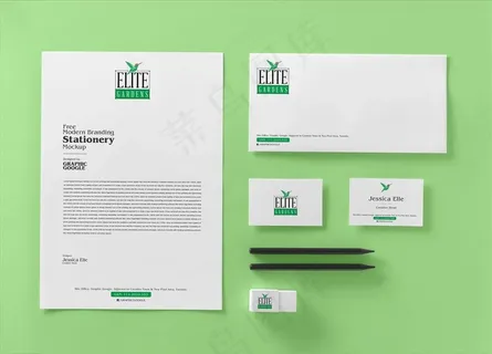 vi品牌应用样机效果图图片