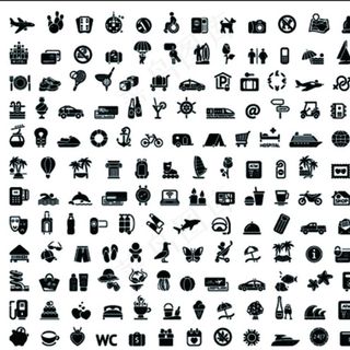 各种矢量图标标志图片