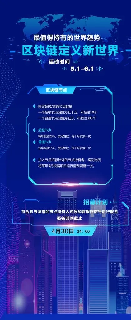 区块链科技图片(1654X3738(DPI:200))psd模版下载