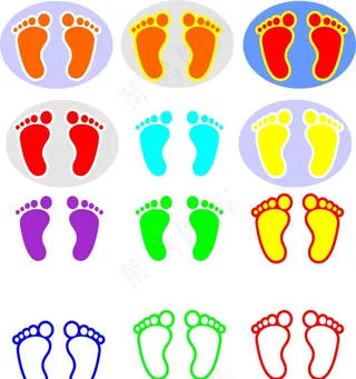 地贴 脚板图片