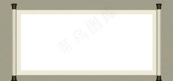 画卷图片ai矢量模版下载